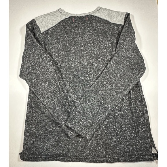 Tommy Bahama Lounge Crew Neck Sweater Mens Large Gray Fleece Long Sleeve - Picture 3 of 6